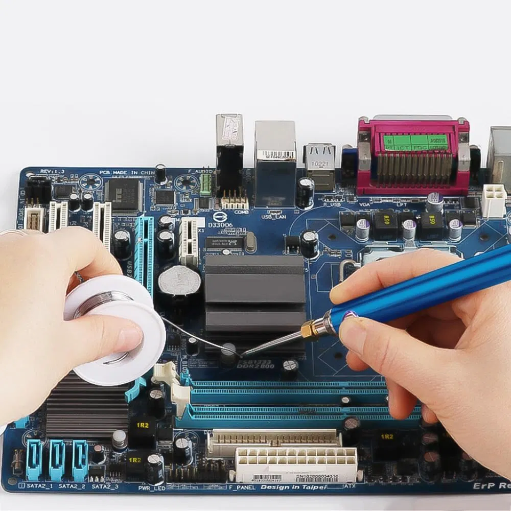 Electronics Soldering Iron USB Rechargeable Soldering Iron Cordless Soldering Welding Iron Kit