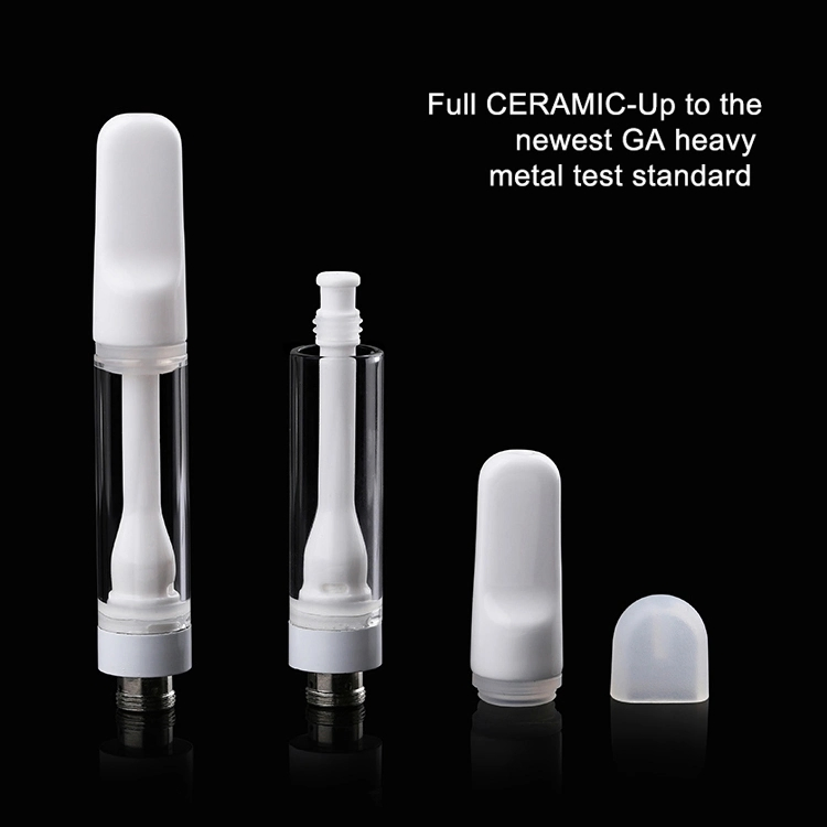 Wholesale Price OEM Custom Logo Full Ceramic Cartridge 1ml 0.5ml 1g 0.5g Empty Vaporizer Carts