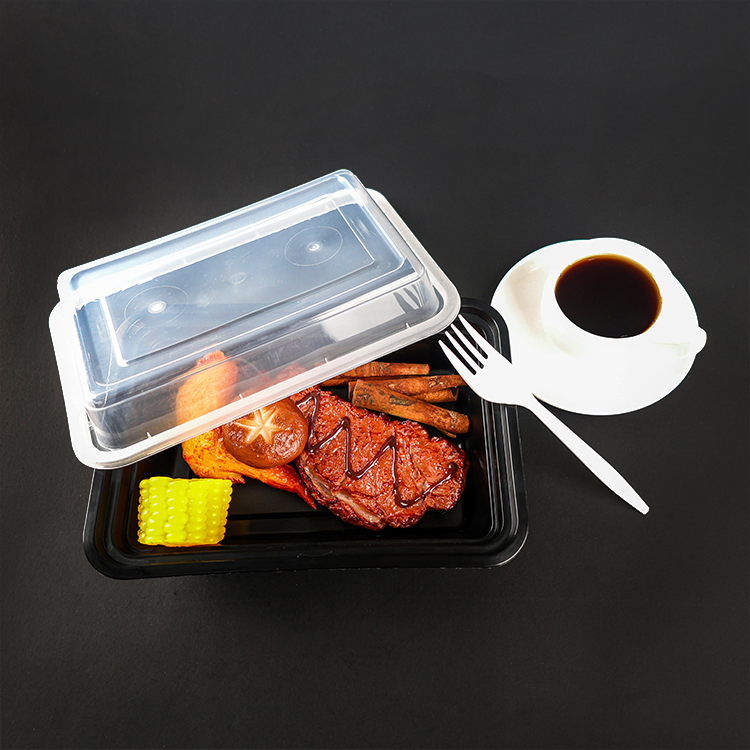 Fleet-Friendly Prep Armor-Tough Disposable PP Rectangules Stack High, Ride Safe