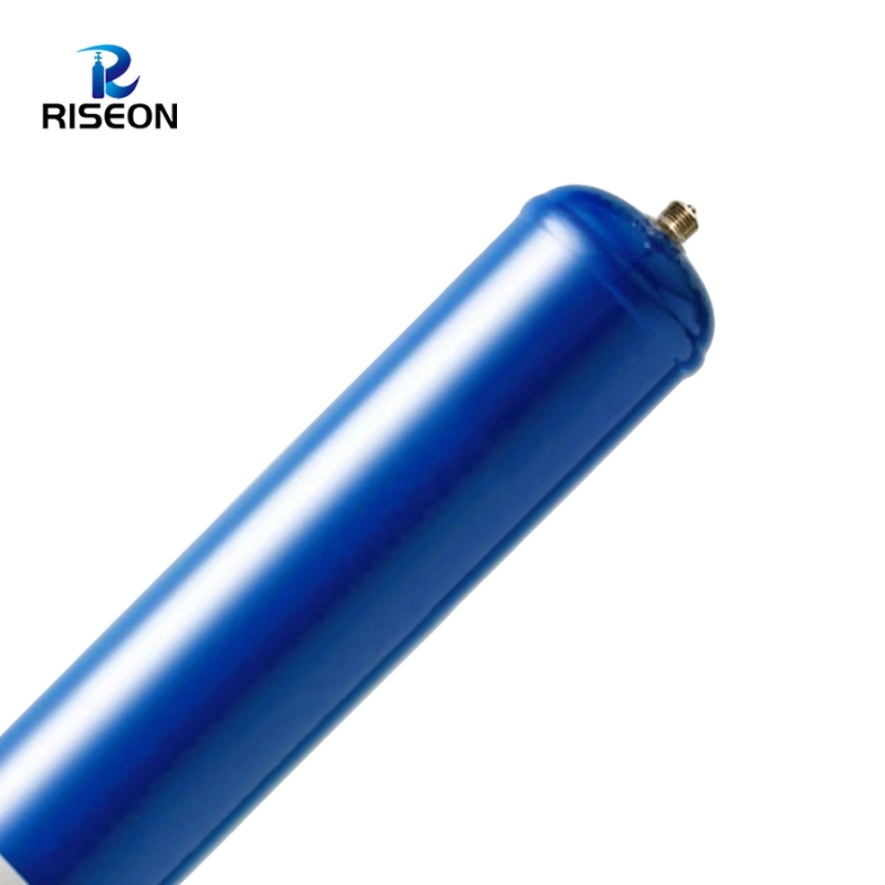 70mm 0.95L 1.4kg 120/150bar Disposable Steel Bottle Q355b Material