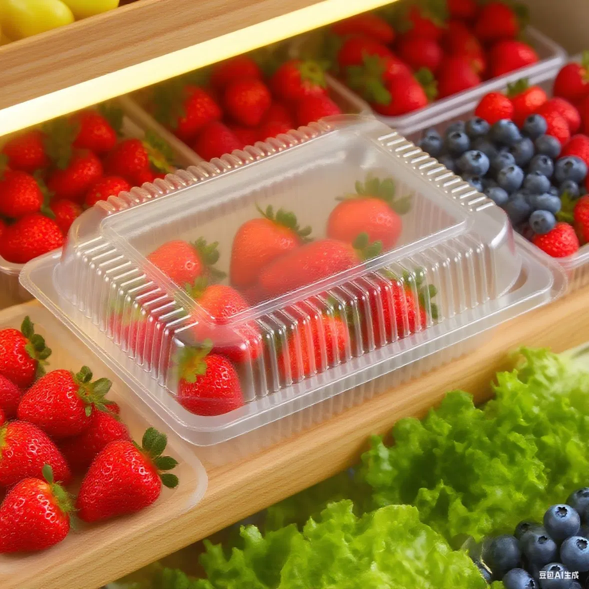 Transparent High Temp Resistant Disposable Packaging for Eco-Friendly Events