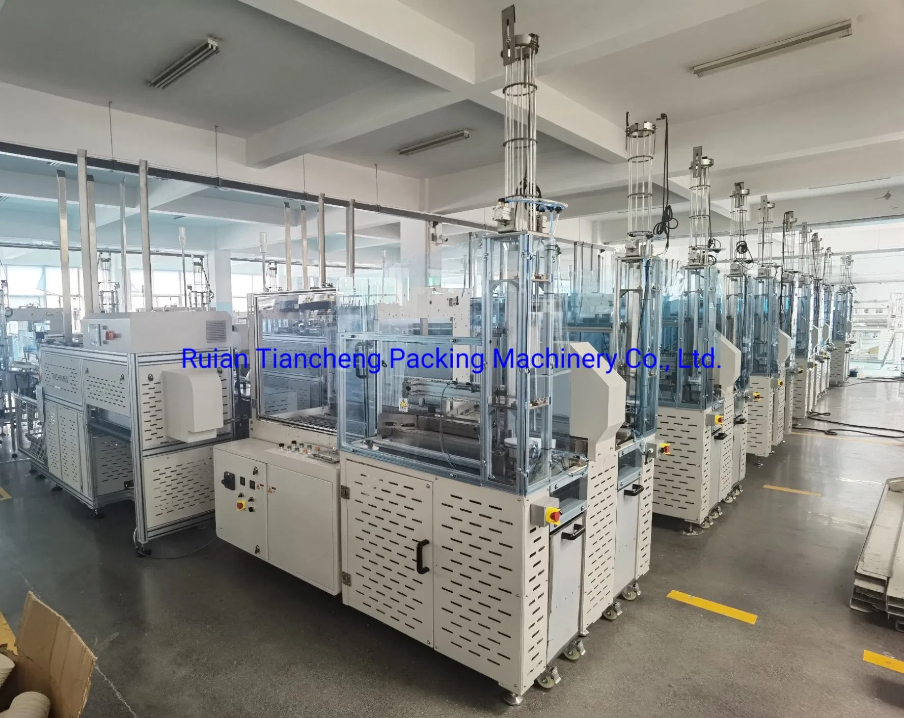 Automatic High Speed Disposable Paper Plastic Bowl Cup Lid Coffee Bowl Counting Cover Plate Tray Food Container Packing Machine