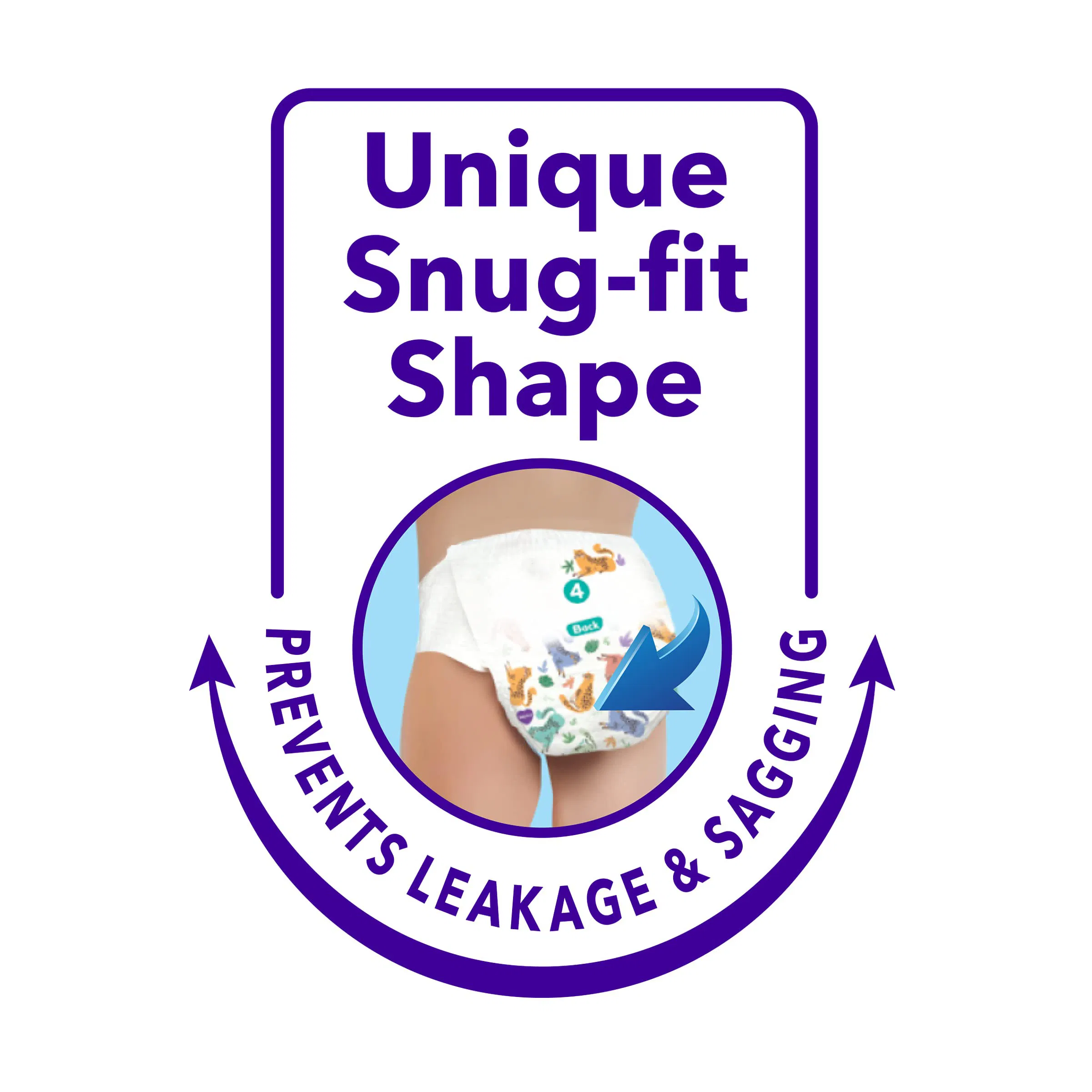 Popular High Absorption Baby Pants Diaper Disposable Nappy for Newborn Care