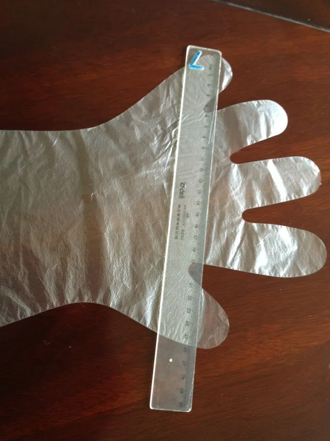 Disposable HDPE Gloves 3