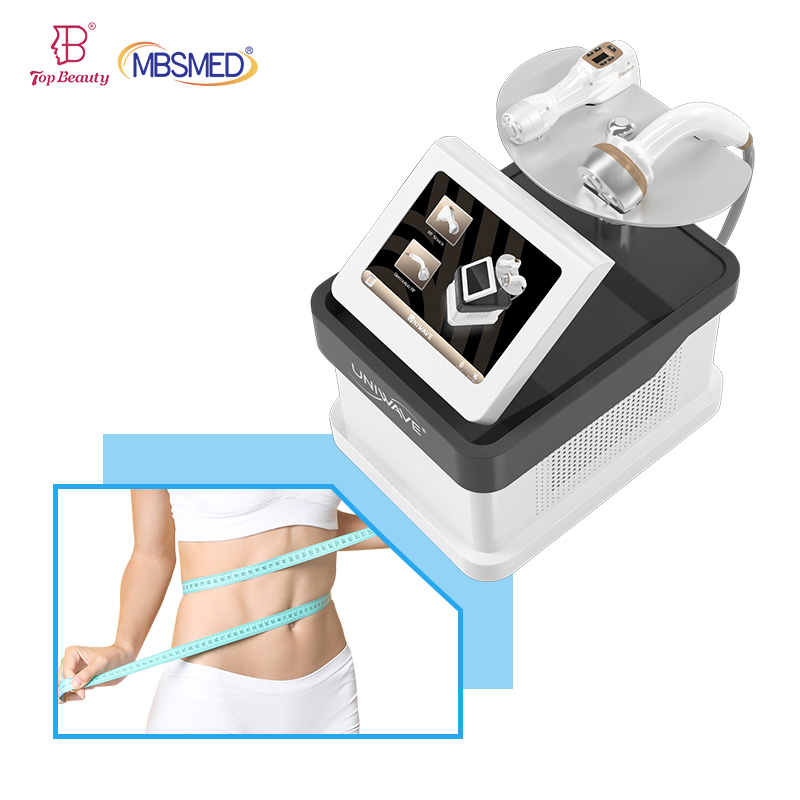 2 in 1 Desktop Multipolar RF Shockwave Fat RF Slimming Shock Wave Slimming Device
