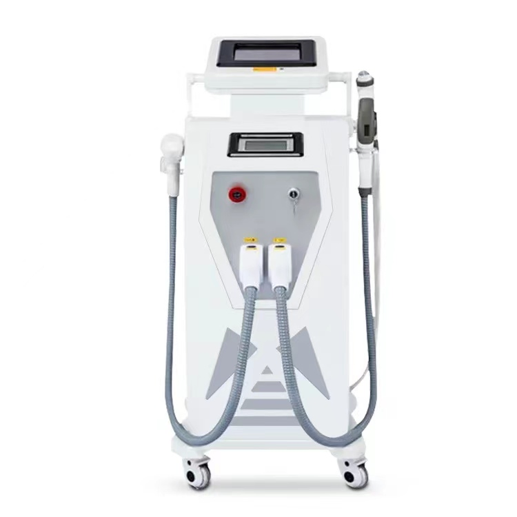 Laser Skin Rejuvenation Machine 3 in 1 Elight IPL RF ND YAG Laser Tattoo Removal Hair Removal Opt Laser Machine