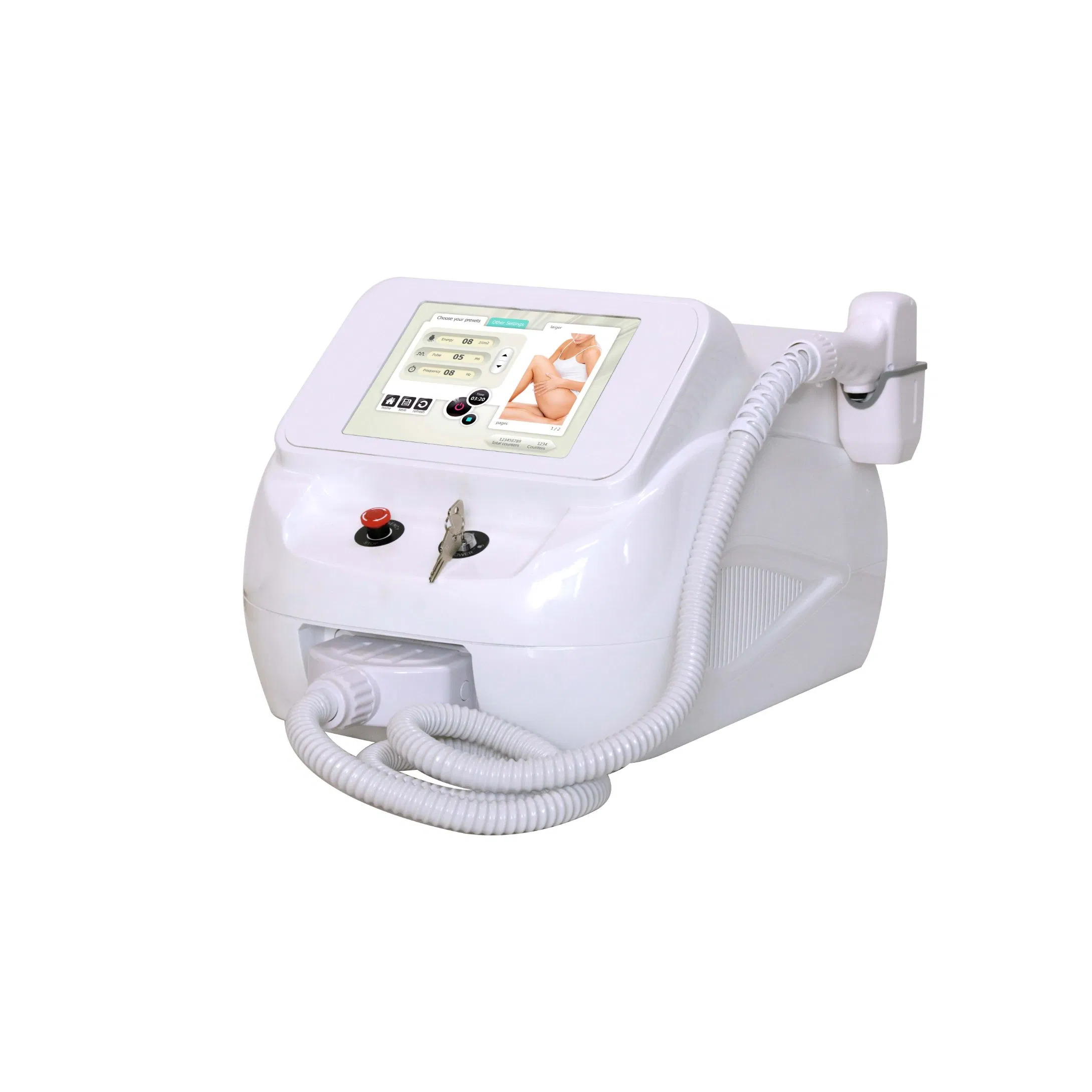Weifang Km300d Diode Laser Portable Hair Removal Machine 808 Nm Epilator Diodo Laser Equipment Ice 808nm Diode Laser System