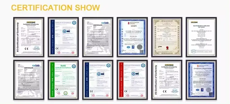 Certification display