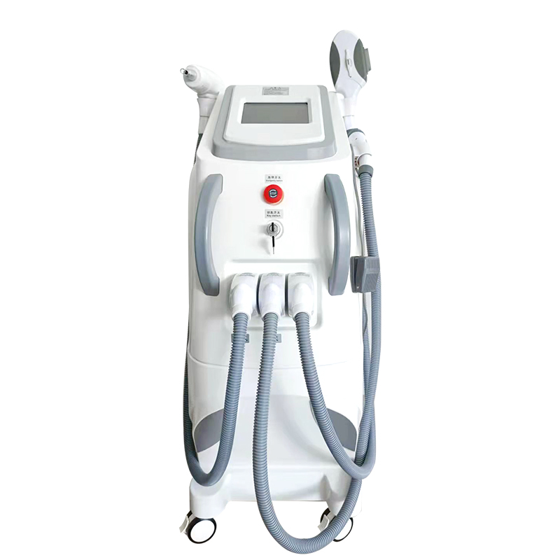 3 in 1 Multifunctional Beauty Machine High Quality Opt Laser Hair Removal ND YAG Laser RF Hair Removal Device Pico Laser
