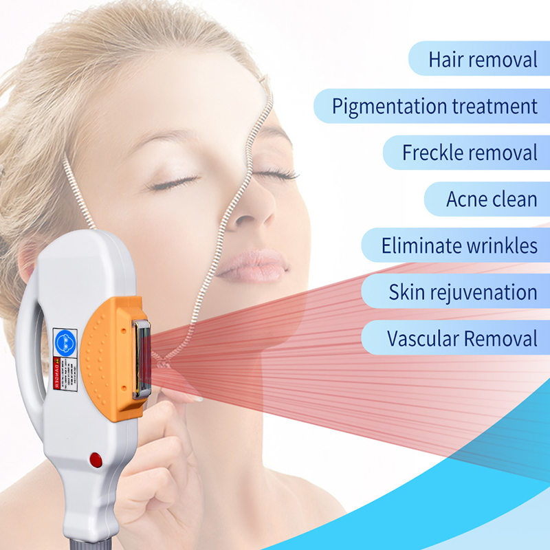 2024 Huamei Multifunction IPL Hair Remval Skin Facial Rejuvenation Machine for Pigment Tattoo Removal Acne Treatment