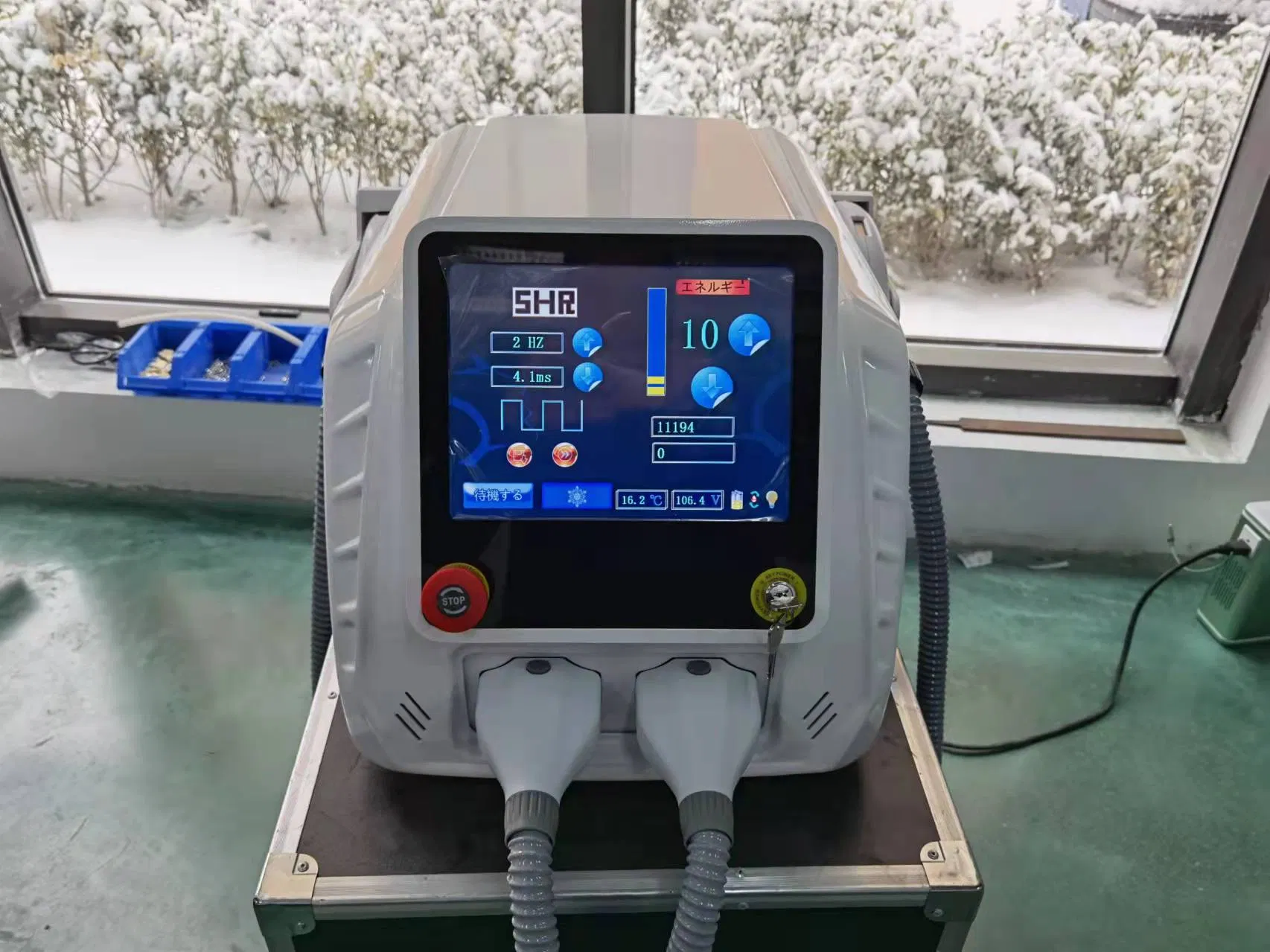 Hot Selling New Arrival Portable 2 Handpiece IPL+Opt+Shr Super Hair Removal Machine IPL