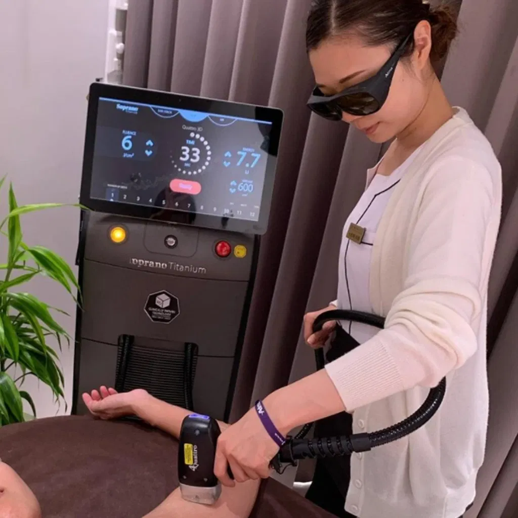 Hottest Factory Price High Power Painless Air Cooling Ice Germany 808nm Diode Laser Hair Removal Machine 3000W Laser Hair Removal Device