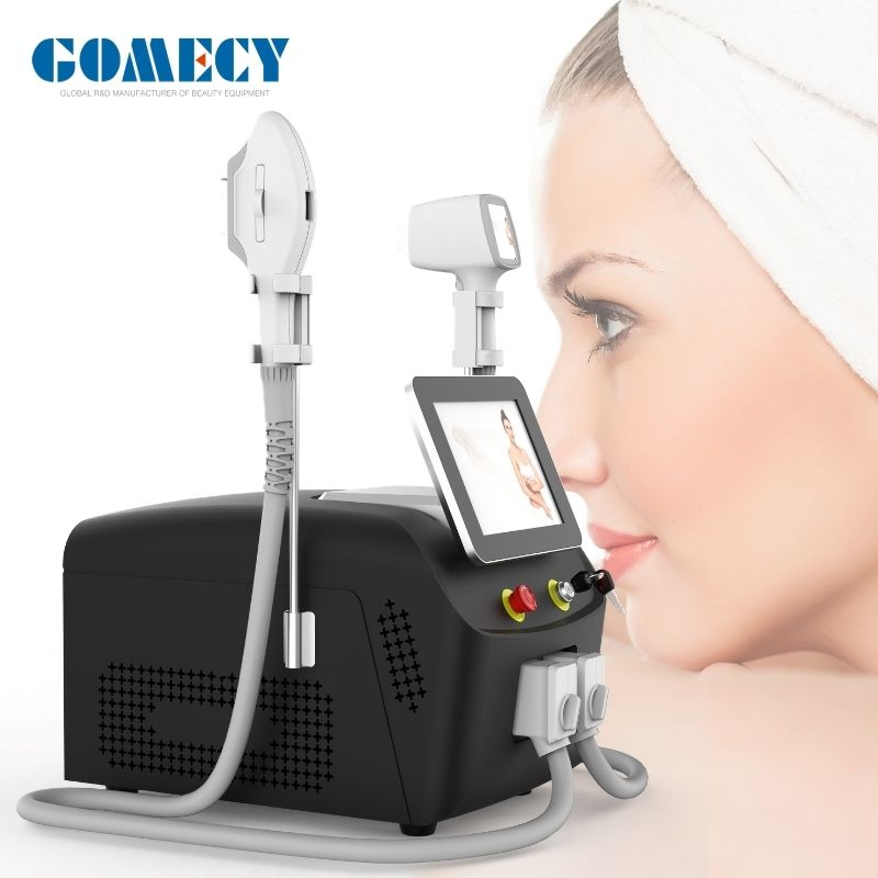 High Power Multi Functional Beauty Machine IPL Diode Laser 808nm Wrinkle Removal Acne Therapy SPA Equipment