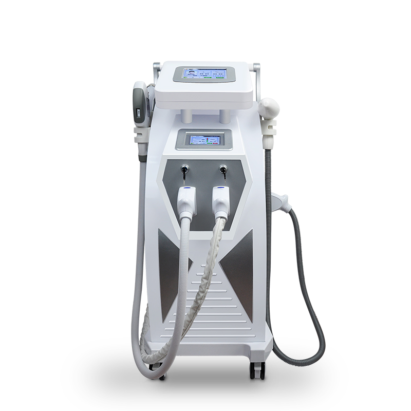 E-Light Opt IPL RF ND YAG Laser 3 in 1 Multifunction Hair Removal Tattoo Removal Beauty Machine Salon Supplies