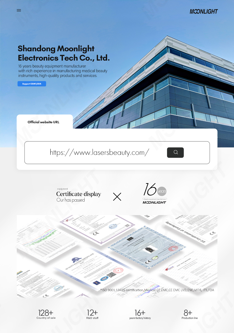 Hair Removal Machine Diode Laser Triple Wavelength Moonlight Factory Laser 4K