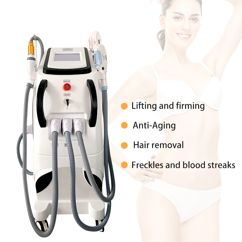 Factory Sell 3 In1 Elight IPL Opt Hair Removal Machine RF Machine Picosecond Laser ND YAG Tattoo Removal Hair Removal
