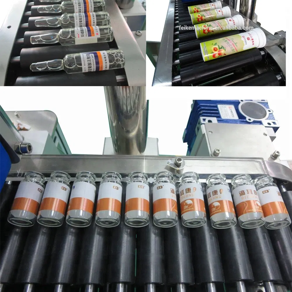 Versatile Automatic Labeling System for Bottles and Vials