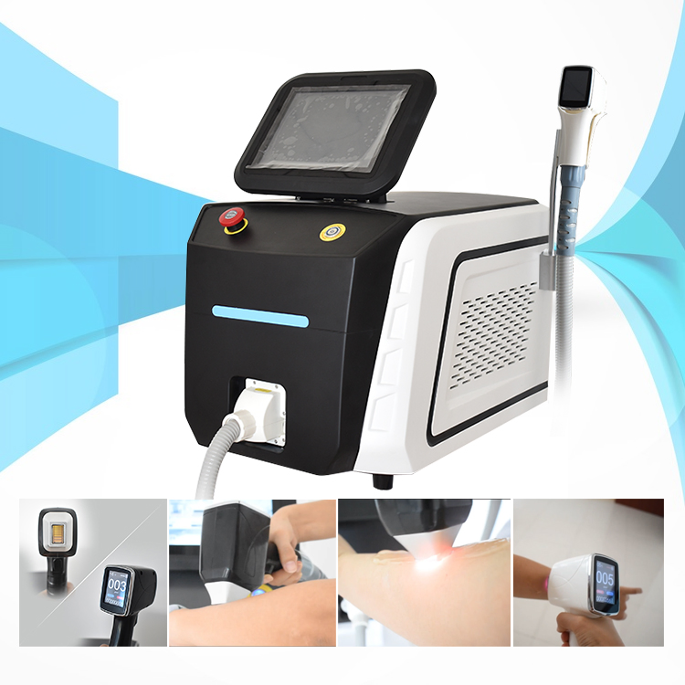 2022 New Painless Device Salon Machine Permanent 808nm Portable Diode Laser Hair Removal Machine