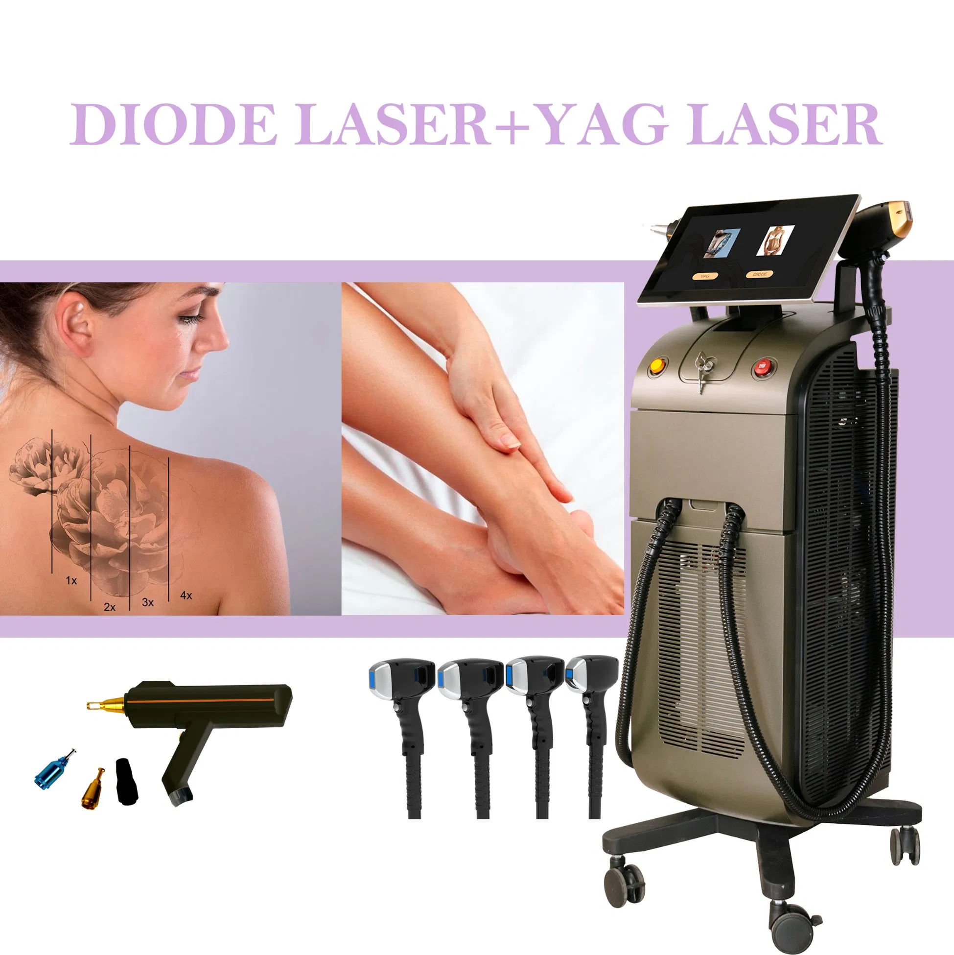 2024 New Arrival Vertical IPL Laser Hair Removal Skin Rejuvenation Acne Pigmentation Treatment Machine