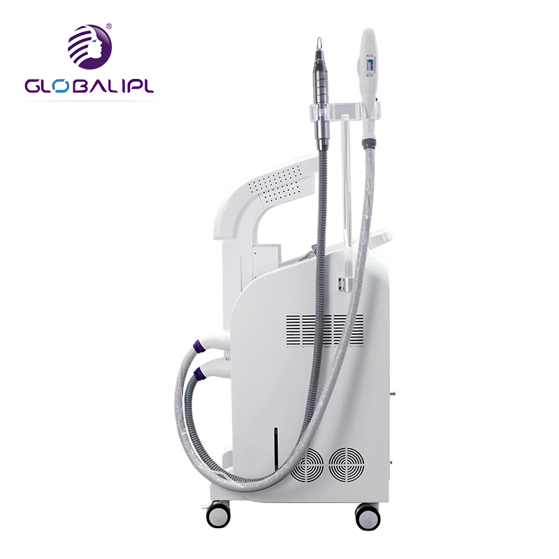 Globalipl Vertical IPL + Elight + RF + YAG Laser Hair Removal 3 in 1 Beauty Machine