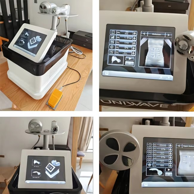 2 in 1 Desktop Multipolar RF Shockwave Fat RF Slimming Shock Wave Slimming Device