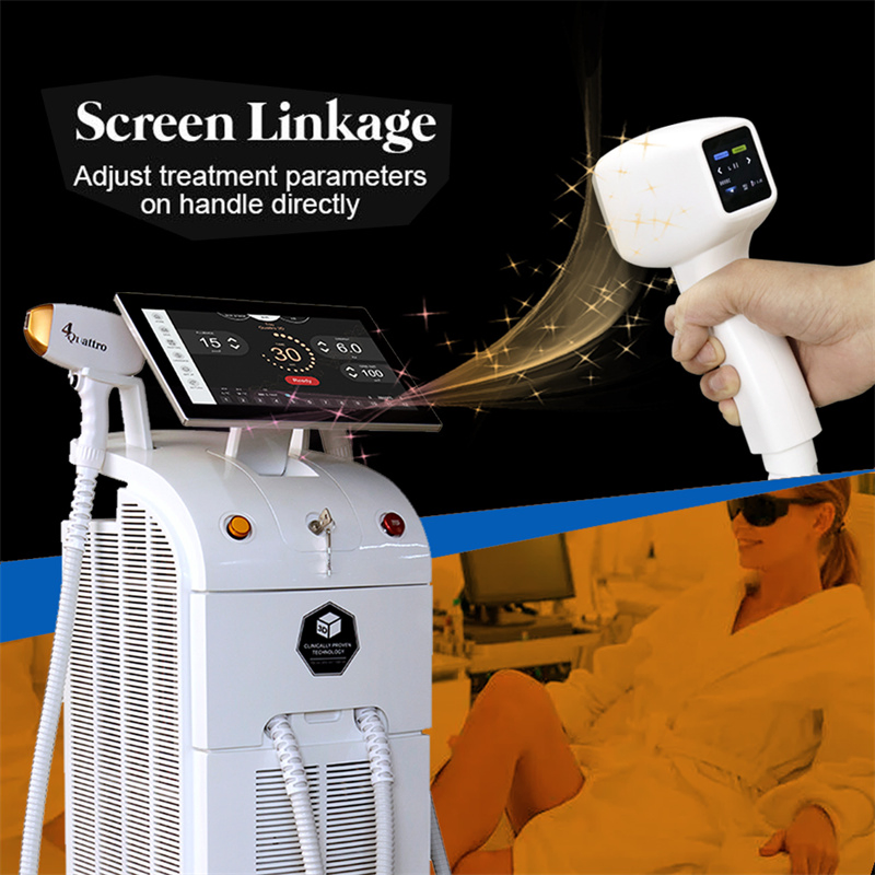 50% off High Power 1000W 1200W Diode Laser Hair Removal 808 Beauty Medical Equipment