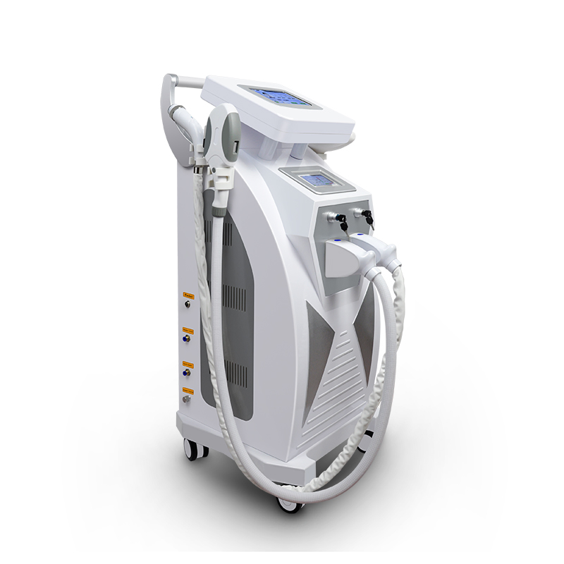 E-Light Opt IPL RF ND YAG Laser 3 in 1 Multifunction Hair Removal Tattoo Removal Beauty Machine Salon Supplies