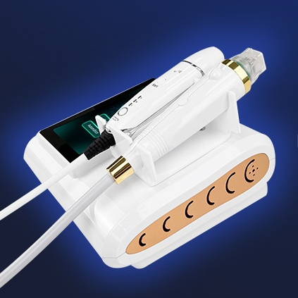 Gold RF Microneedle Device with Hifu and Ice Hammer Combination