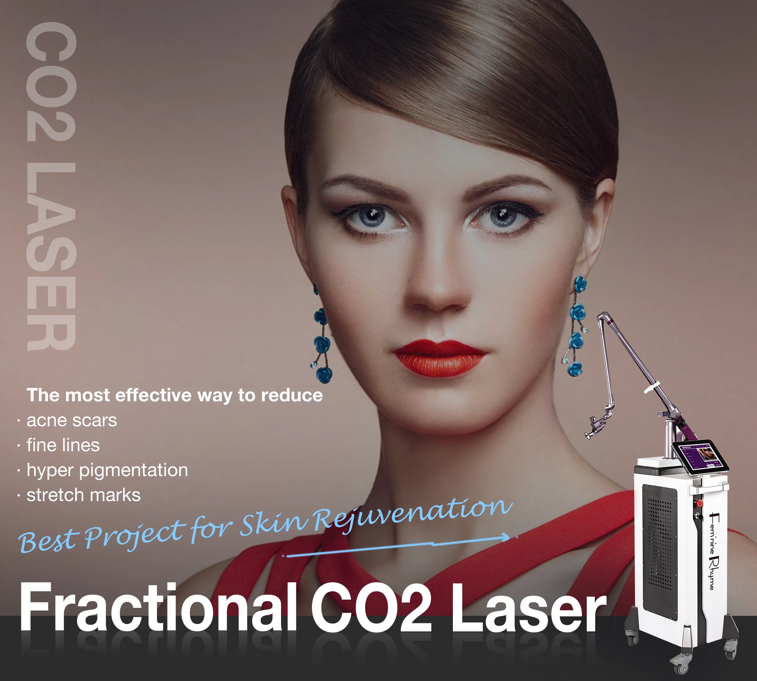 Advanced CO2 Laser Therapy System for Acne Scar Removal