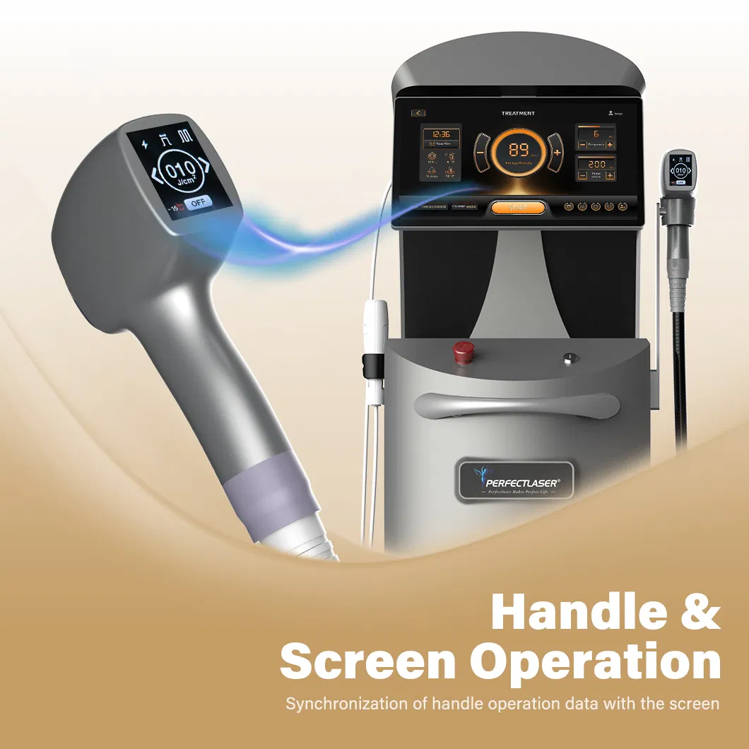 CE FDA 1200W High-Power Handpiece Imported Laser Rod Diode Hair Removal Equipment