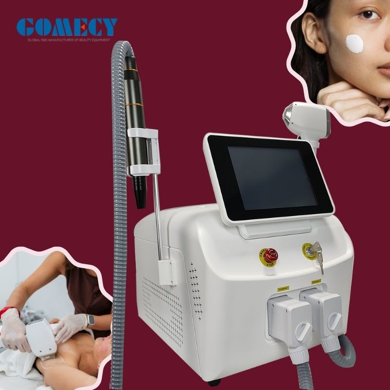 High Power Multi Functional Beauty Machine IPL Diode Laser 808nm Wrinkle Removal Acne Therapy SPA Equipment