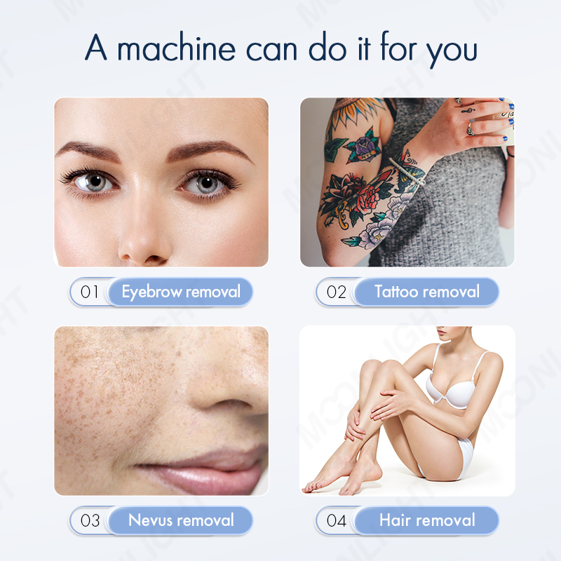 OEM/ODM 2400W ND YAG+Diode Laser Two Handles Titanium Q Switch ND YAG Laser Hair Removal Tattoo Removal Machine Available