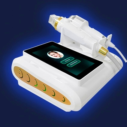 Dual-Function Ultrasound Knife and Cryo Hammer Skin Tightening Device