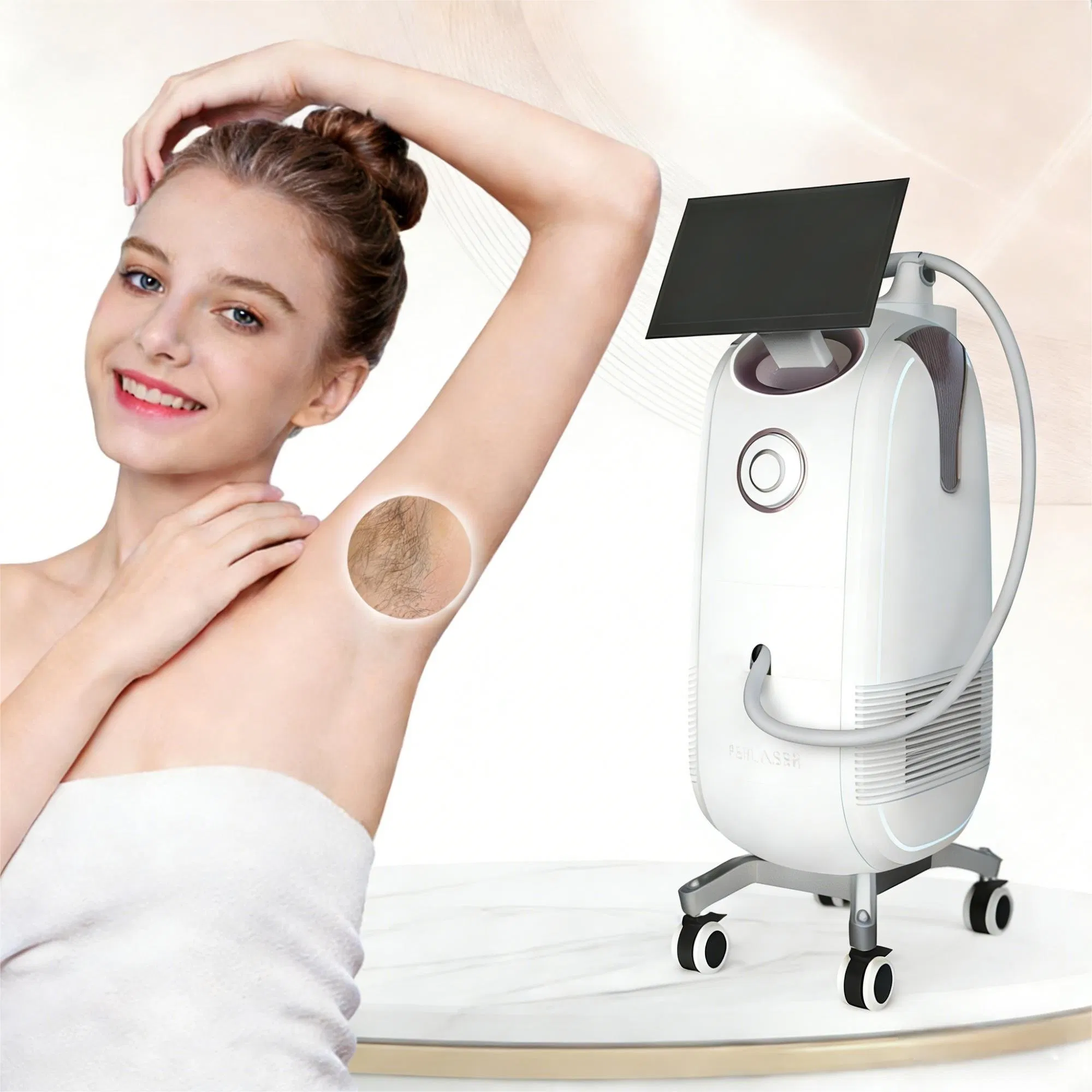 Advanced 808nm Laser Hair Removal System for Home Use