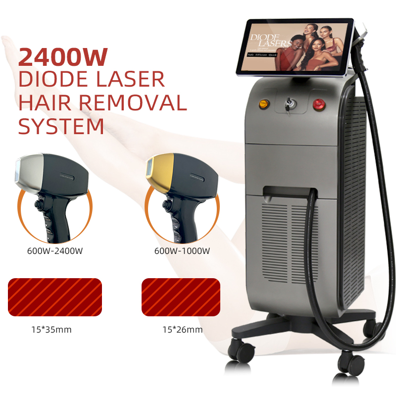 Laser Beauty Equipment Professional Laser Hair Removal Machine Titanium