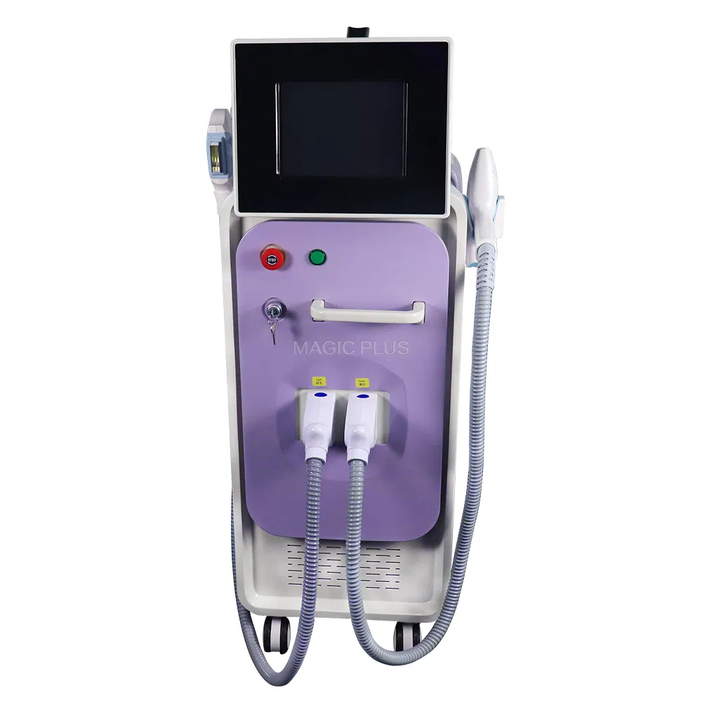 IPL Opt Shr Korea Laser Hair Remover / ND YAG Laser Tattoo Removal Machine