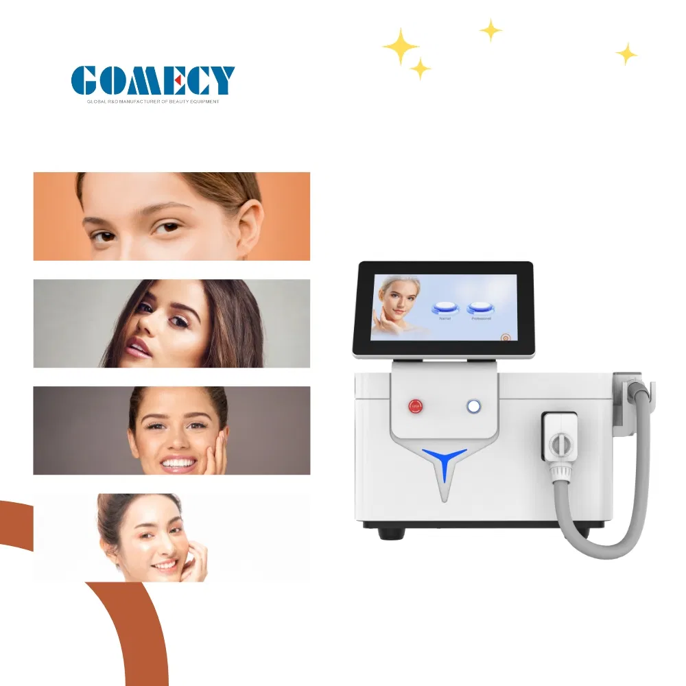 Ice Portable Laser Hair Remover 2025 755 808 1064nm Triple Wavelengths Diode Laser Hair Removal Machine