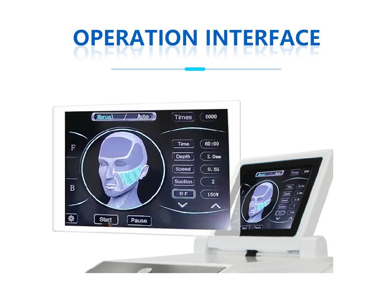 Professional RF Beauty Needles Device for Wrinkle Reduction and Anti-Aging Treatment