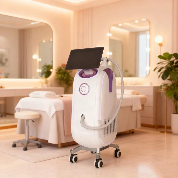 4-in-1 Diode Laser Hair Removal Device 808nm + IPL + RF Multi-Function Beauty Equipment