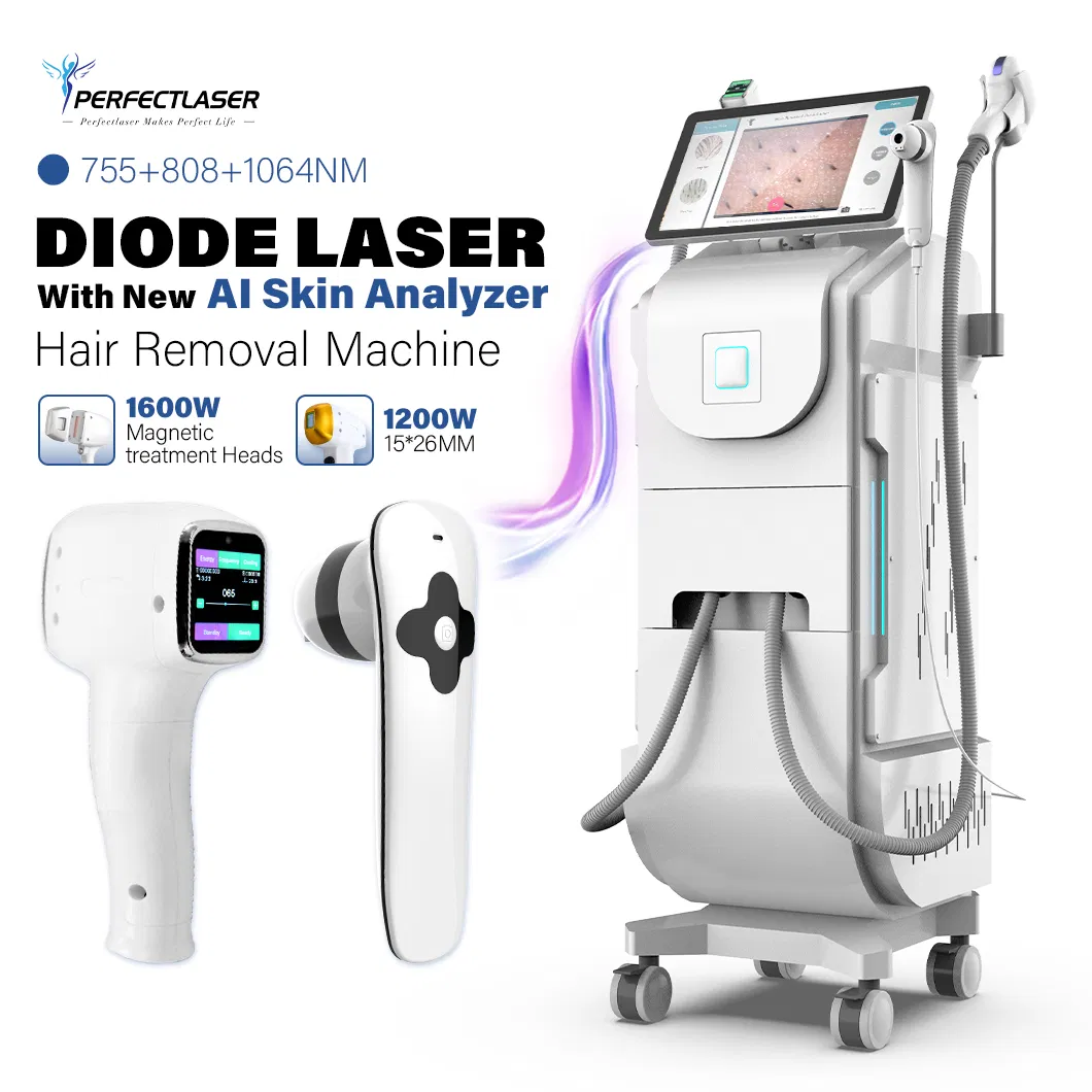 Italian Water Pump Diode Laser Hair Removal 808 High Power Clinical Equipment