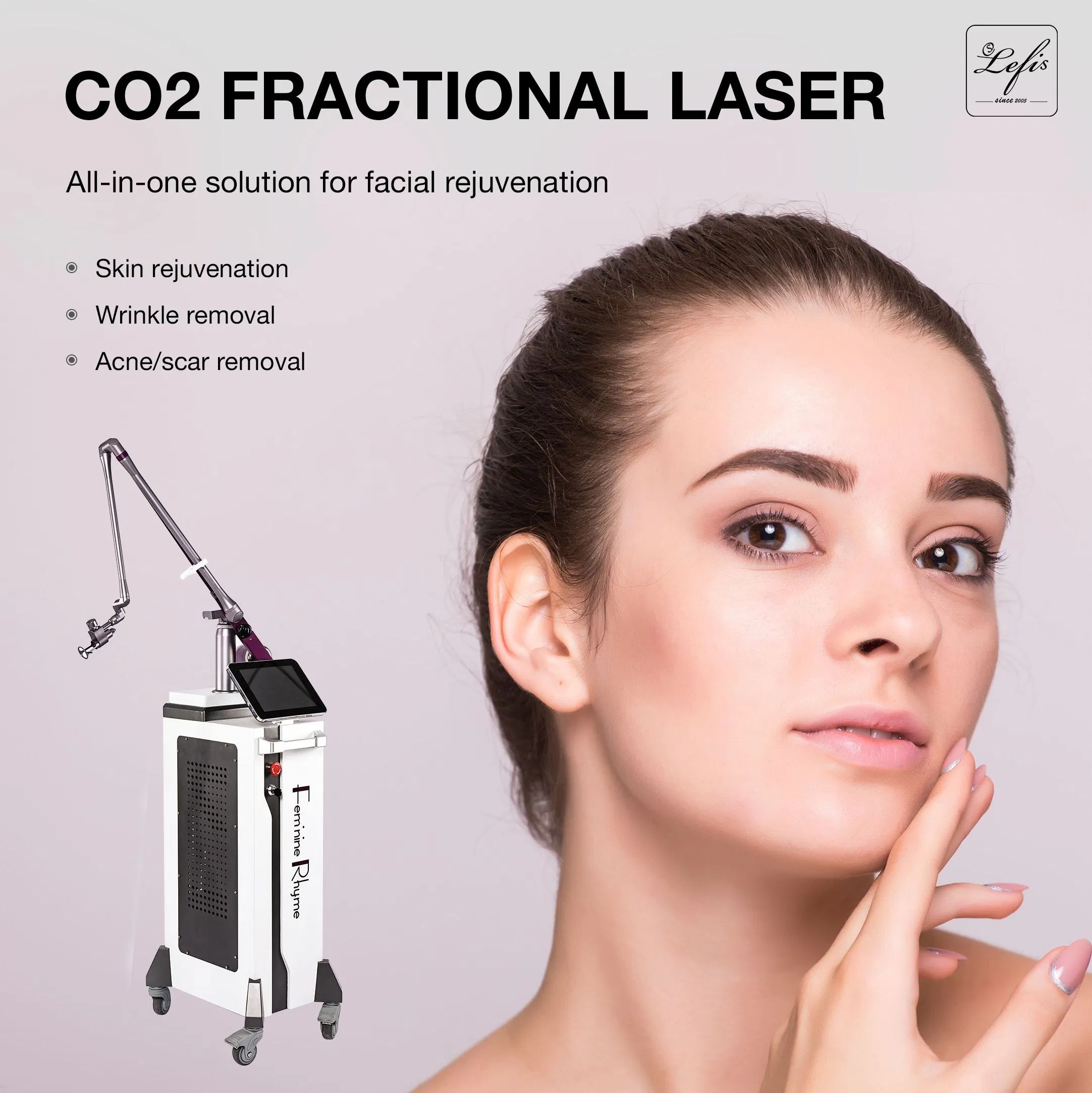 Advanced CO2 Laser Skin Renewal System with RF Technology