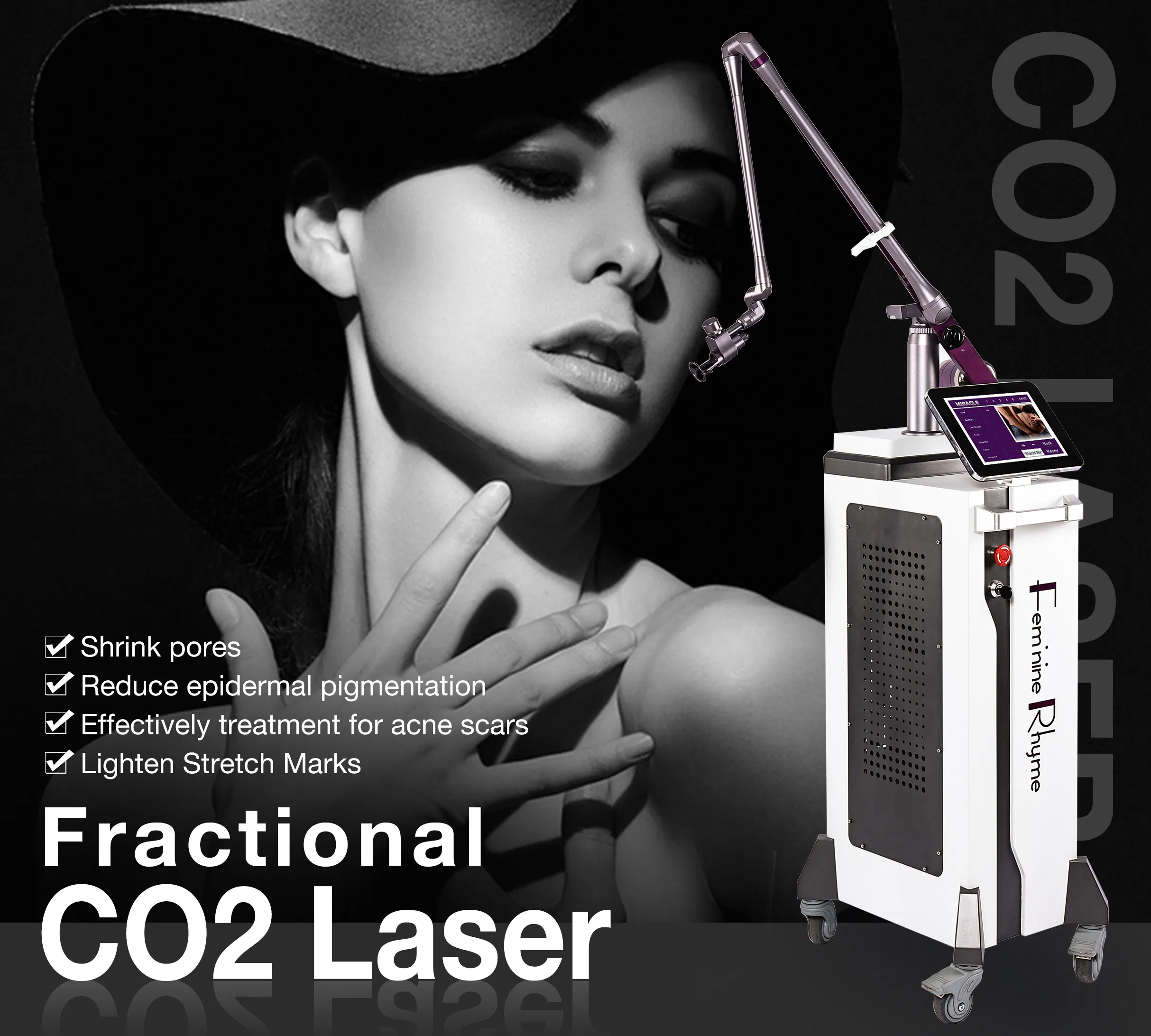 Advanced Fractional CO2 Laser System for Effective Acne Scar Treatment