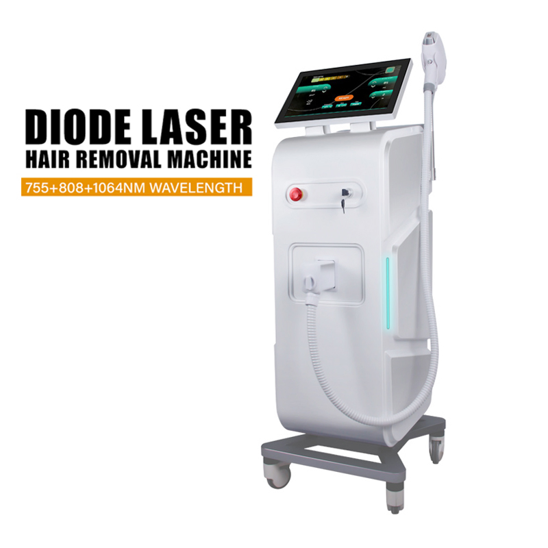 808nm High Power Diode Laser Hair Removal Machine Professional Hair Loss 2 Years Warranty Bikini Line Hair Reduction Equipment