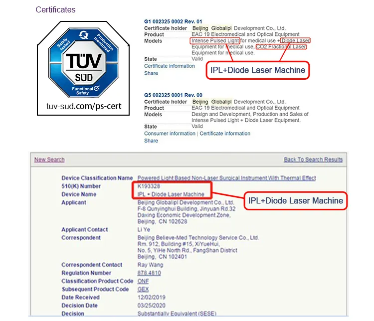 Multifunction Laser Beauty Machine