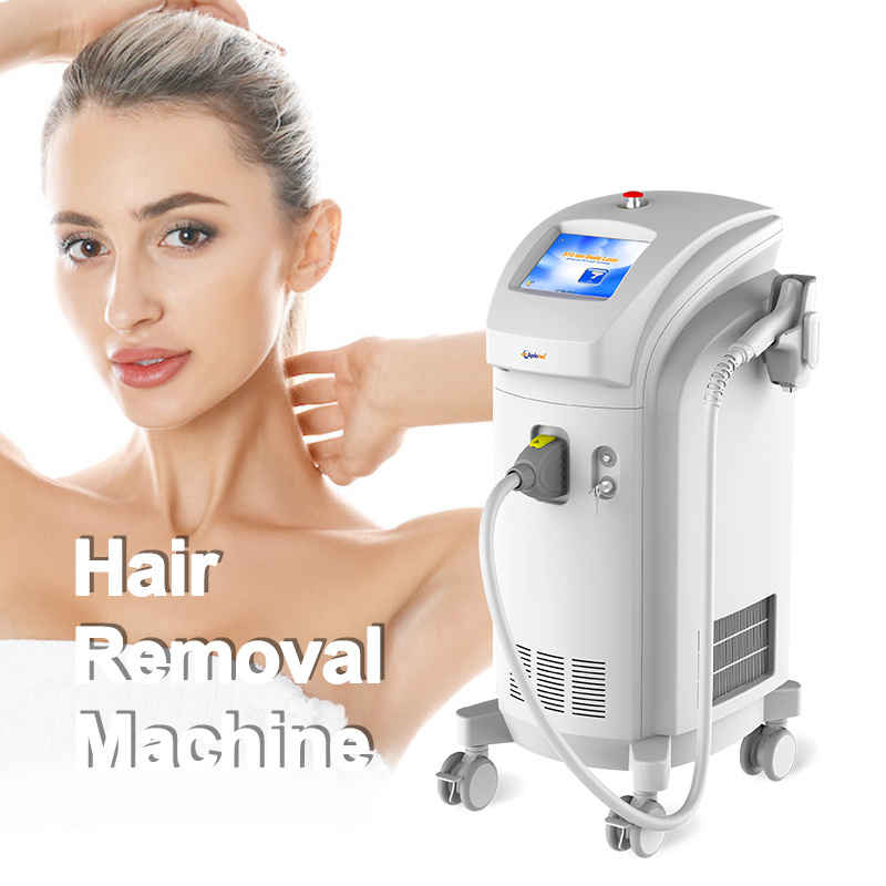 Medical 3 Wavelengths Diode Laser Hair Removal Medical Device Triple Wave High Density Diode Laser Fast Hair Removal