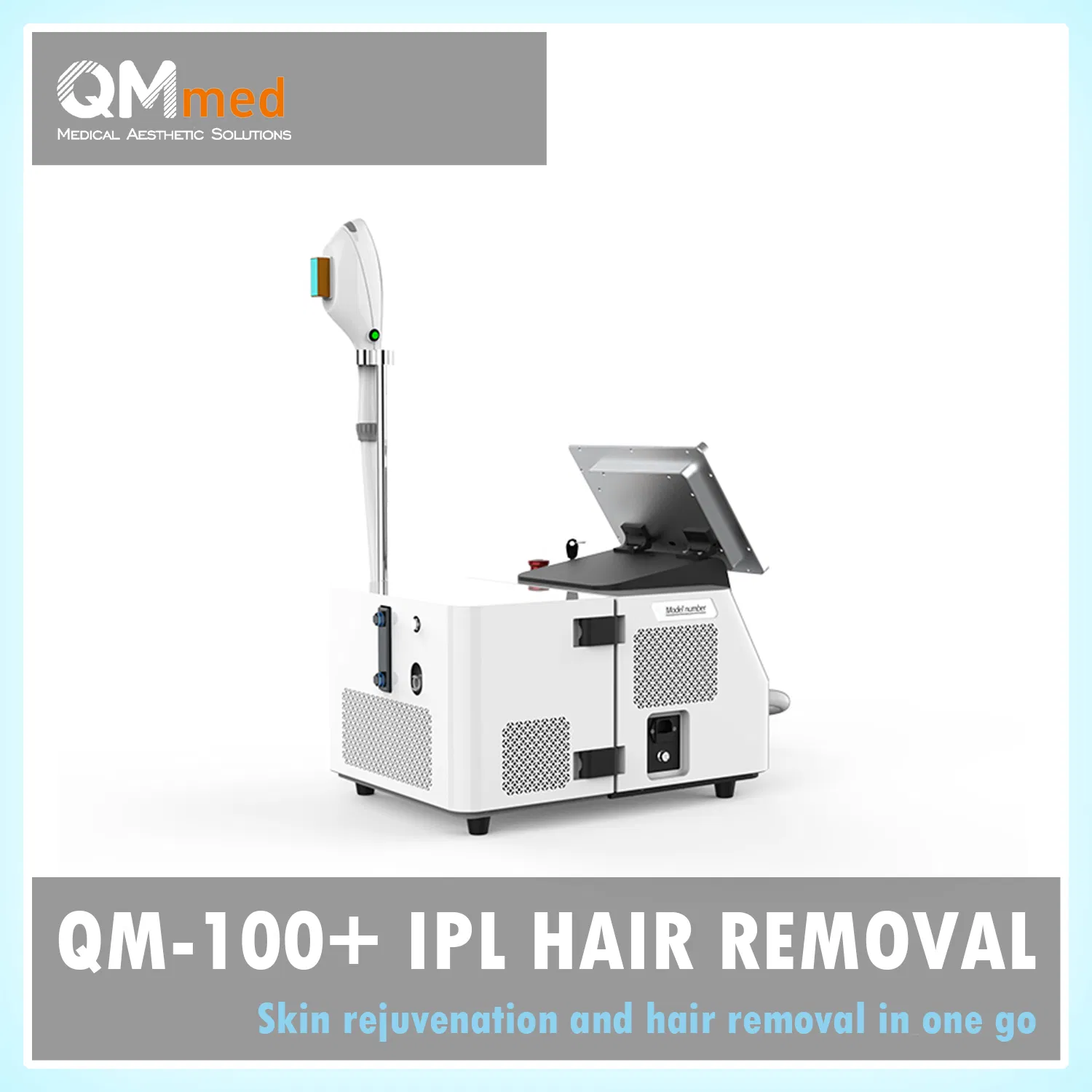 Medical Grade IPL Laser Face Treatment Hair Reduction Skin Rejuvenation Acne Vascular Pigment Removal Device