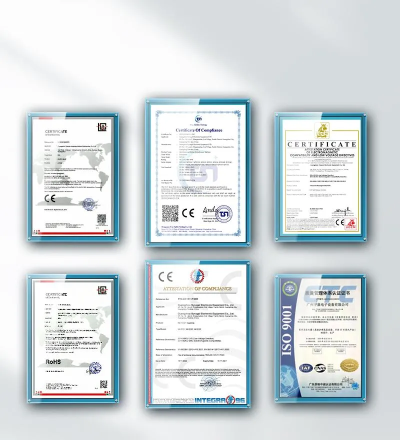 Certifications