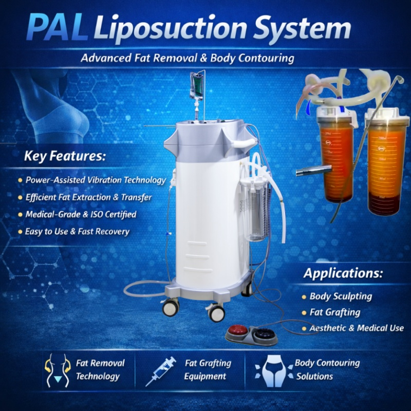 Stable Surgical PAL Liposuction Machine for Plastic Surgical with Different Canula