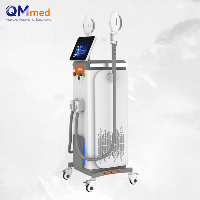 Hot Sale 3-in-1 IPL RF Opt Skin Rejuvenation &amp; Hair Removal Machine EU Laser Beauty Equipment with 808nm 480nm 640nm Wavelengths