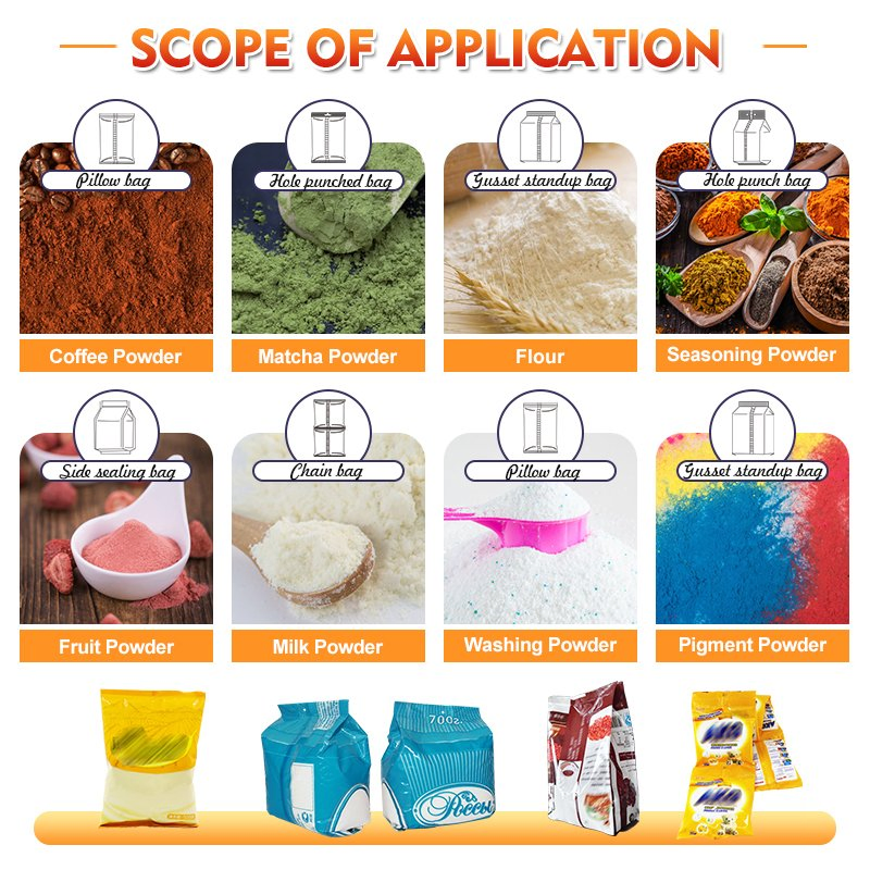 Advanced Multi-Function Milk Powder Pouch Filling and Sealing System